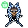 Tano & Crossbones GLOW SERIES Enamel Pin