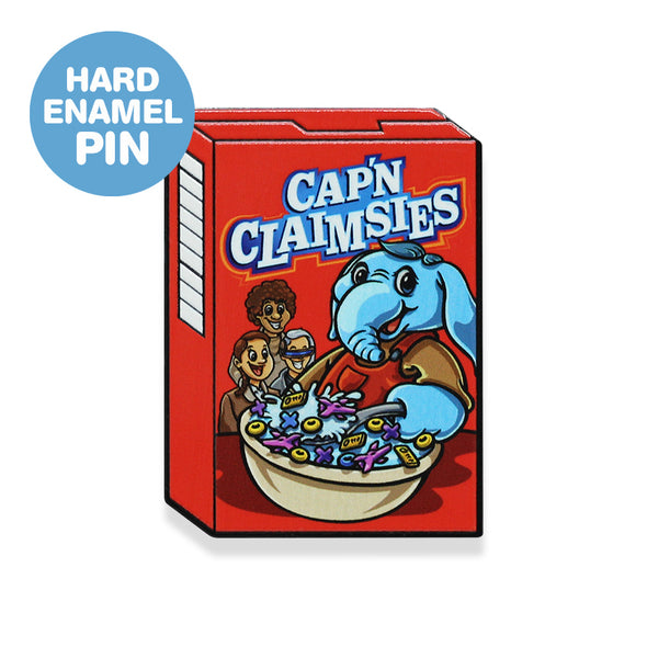 Cap'N Claimsies Enamel Pin