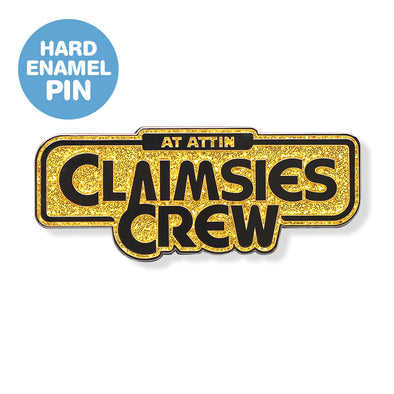 Claimsies Crew Glitter Enamel Pin