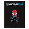 Web Slinger & Crossbones Enamel Pin