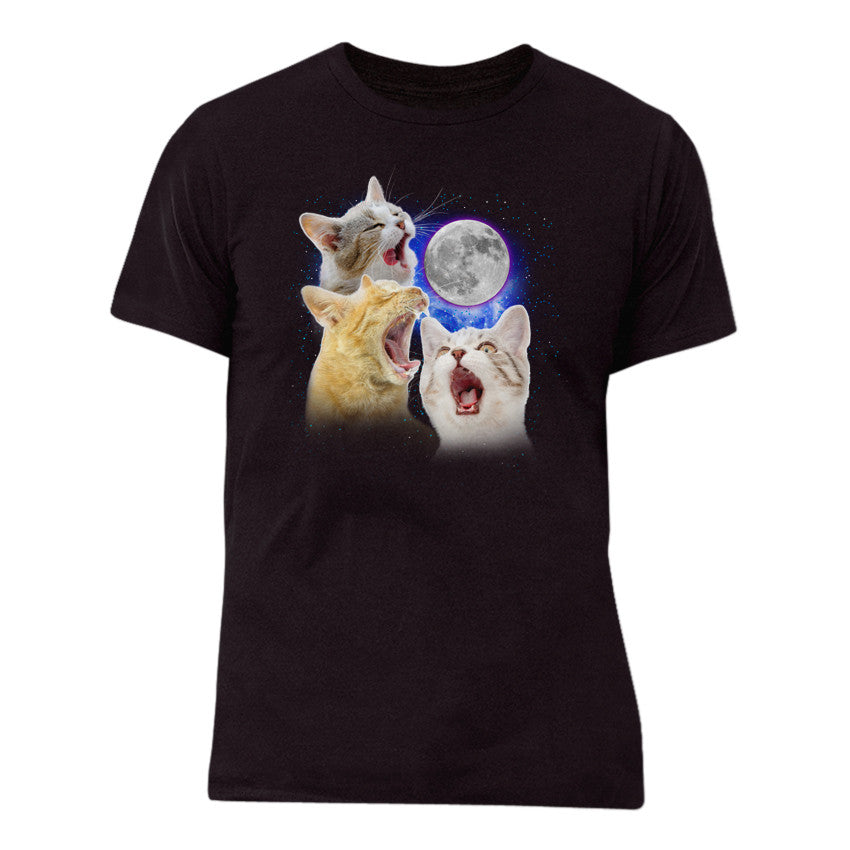 Three Cat Moon T-Shirt – EndlessTees
